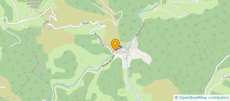 localisation de l'entreprise TALICIA EN ARDECHE  ACCONS