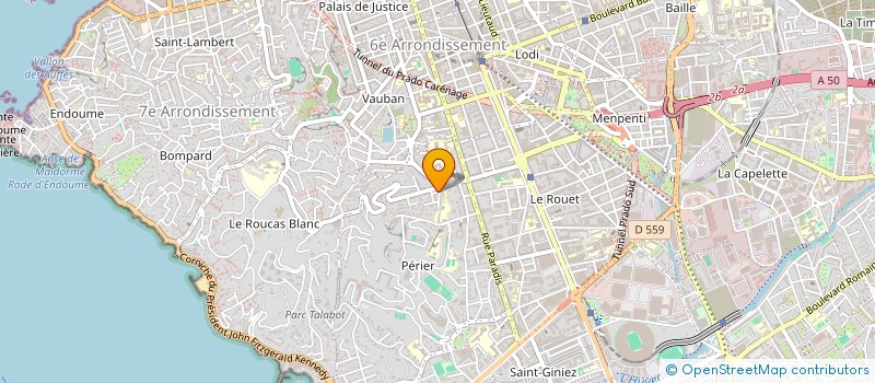 localisation de l'entreprise TALIGROT à MARSEILLE