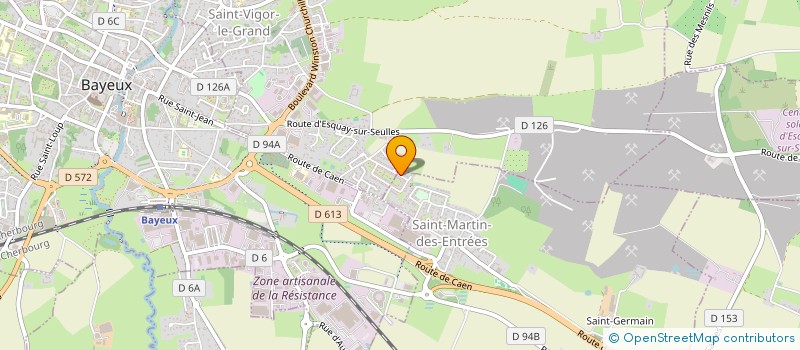 localisation de l'entreprise TALINERS  SAINT-CONTEST