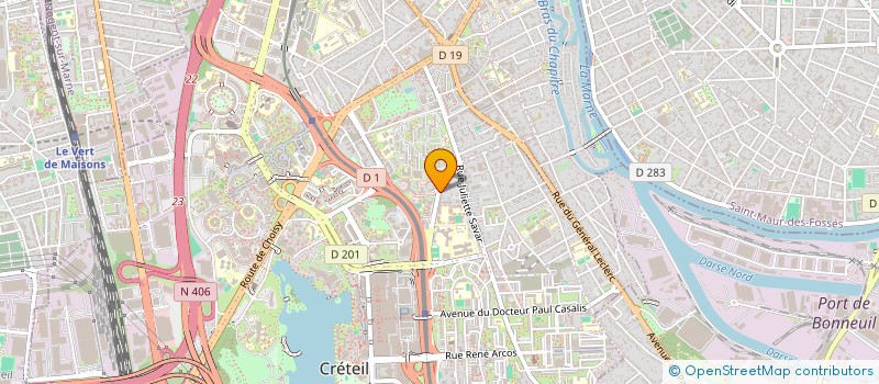 localisation de l'entreprise TALINO  CRETEIL