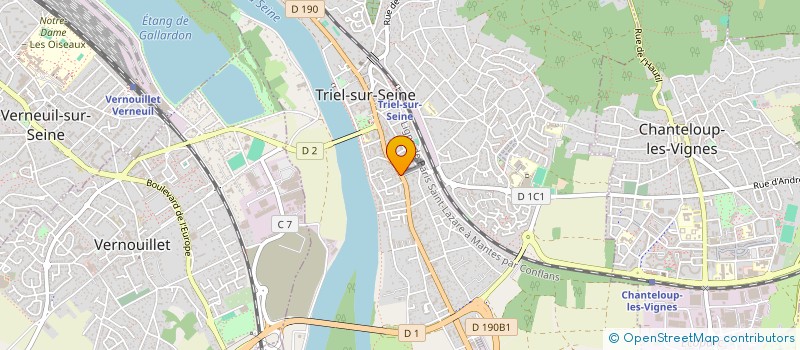 localisation de l'entreprise TALION KRAV MAGA à TRIEL-SUR-SEINE