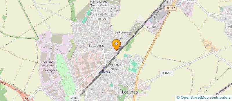 localisation de l'entreprise TALIRI  LOUVRES