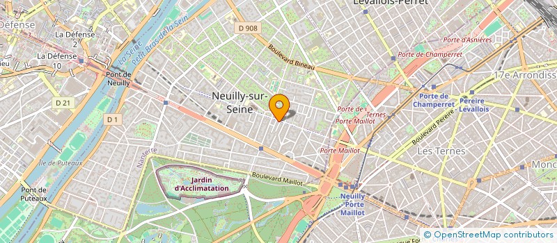 localisation de l'entreprise TALIROULE à NEUILLY-SUR-SEINE
