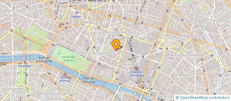 localisation de l'entreprise TALISA  PARIS