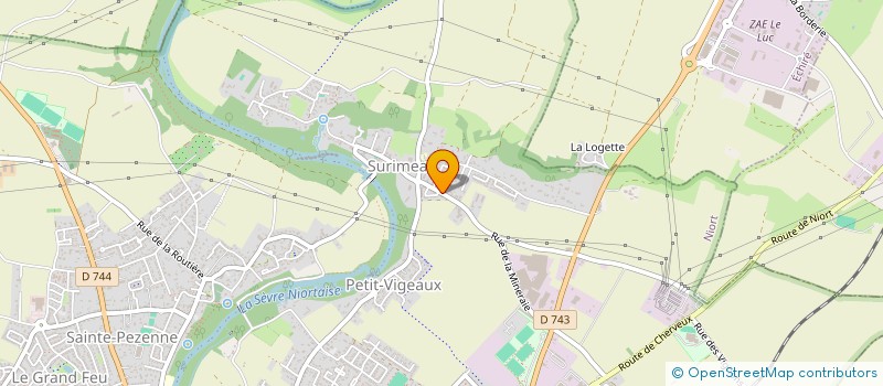 localisation de l'entreprise TALISKER  NIORT