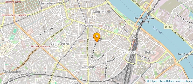 localisation de l'entreprise TALISMA  BORDEAUX