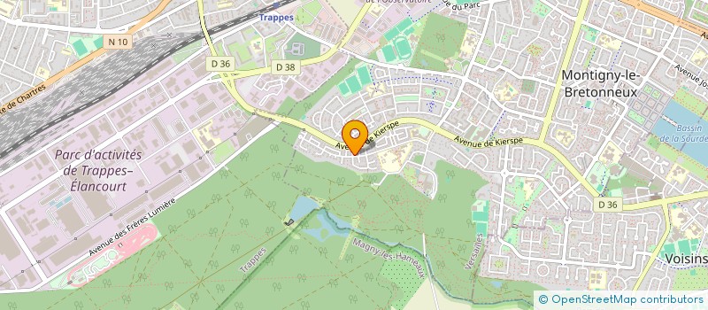 localisation de l'entreprise TALISMAAN PARIS à MONTIGNY-LE-BRETONNEUX