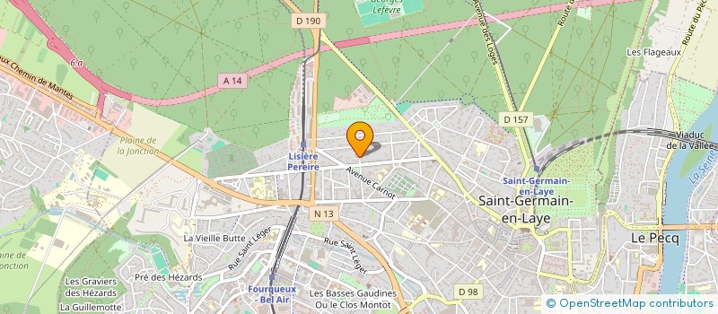 localisation de l'entreprise TALISMAN HOMES  SAINT-GERMAIN-EN-LAYE