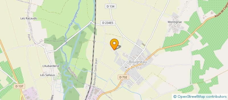 localisation de l'entreprise TALITHA  SALIGNAC-SUR-CHARENTE