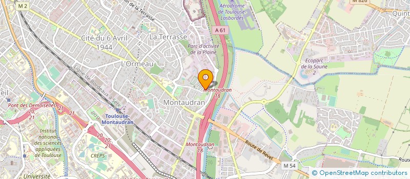 localisation de l'entreprise TALITHA KOUMI  TOULOUSE