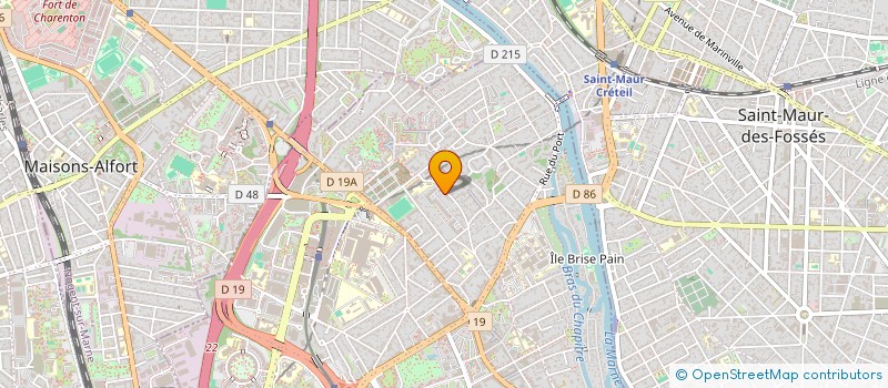 localisation de l'entreprise TALIV  CRETEIL