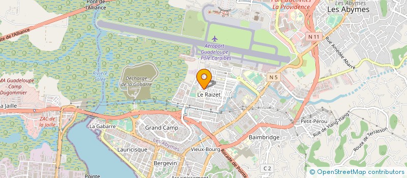localisation de l'entreprise TALJIM à LES ABYMES