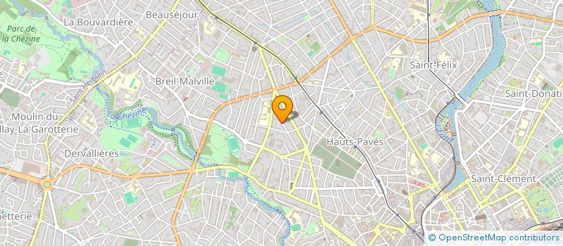 localisation de l'entreprise TALK-UP à NANTES