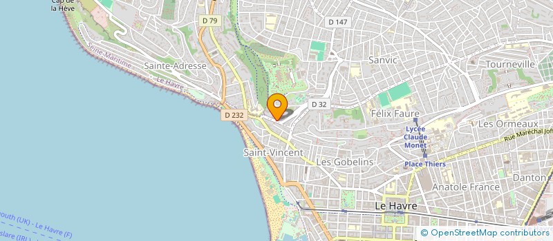 localisation de l'entreprise TALKIE & RADIOPHONY SOLUTIONS  LE HAVRE