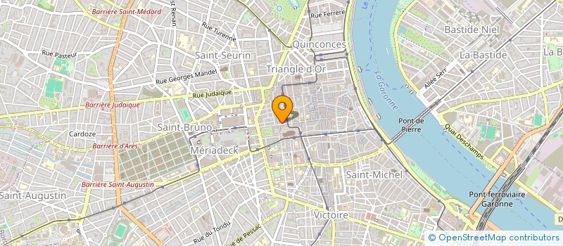 localisation de l'entreprise TALKING COFFEE  BORDEAUX