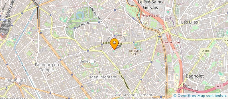 localisation de l'entreprise TALKOVER  PARIS