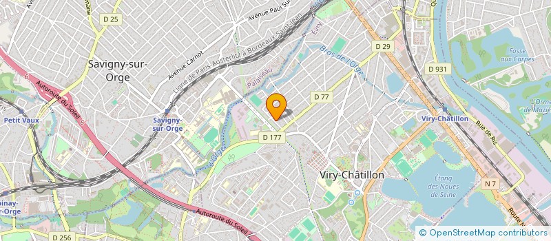 localisation de l'entreprise TALKPLAY  VIRY-CHATILLON