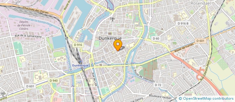 localisation de l'entreprise TALL CORPORATION  DUNKERQUE