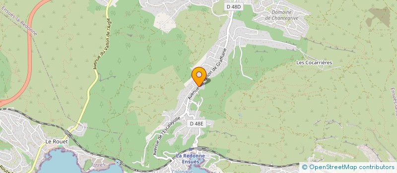 localisation de l'entreprise TALL TAXI  ENSUES-LA-REDONNE