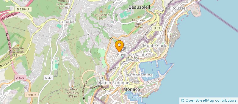 localisation de l'entreprise TALLARIDA ET GUIGLARIS  BEAUSOLEIL