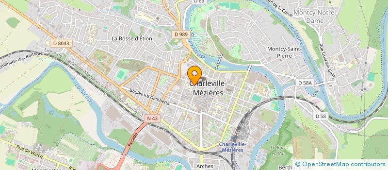 localisation de l'entreprise TALLE à CHARLEVILLE-MEZIERES