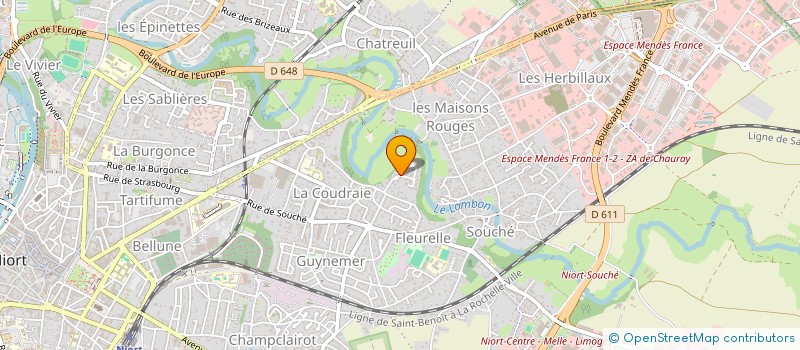 localisation de l'entreprise TALLET IMMOBILIER  NIORT