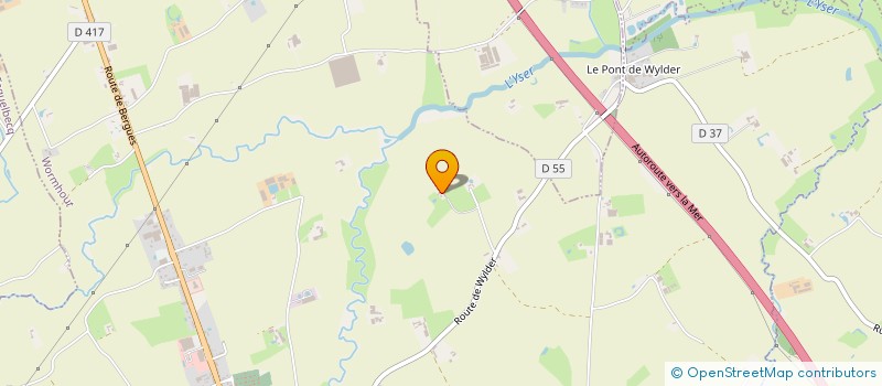 localisation de l'entreprise TALLEU IMMOBILIER  WORMHOUT