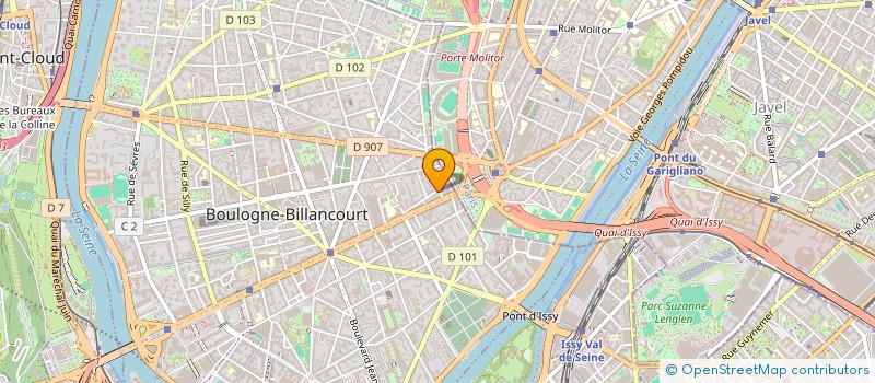 localisation de l'entreprise TALLEYRAND à BOULOGNE-BILLANCOURT