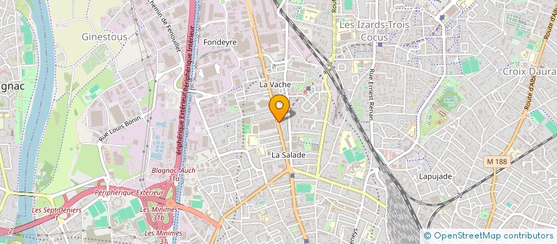 localisation de l'entreprise TALLIEN-SERVICES à TOULOUSE