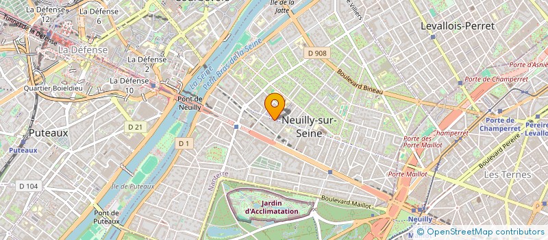 localisation de l'entreprise TALLIS CONSULTING à NEUILLY-SUR-SEINE