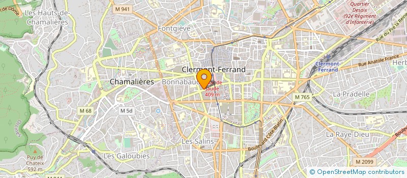 localisation de l'entreprise TALLON HENRI ET JACQUES à CLERMONT-FERRAND