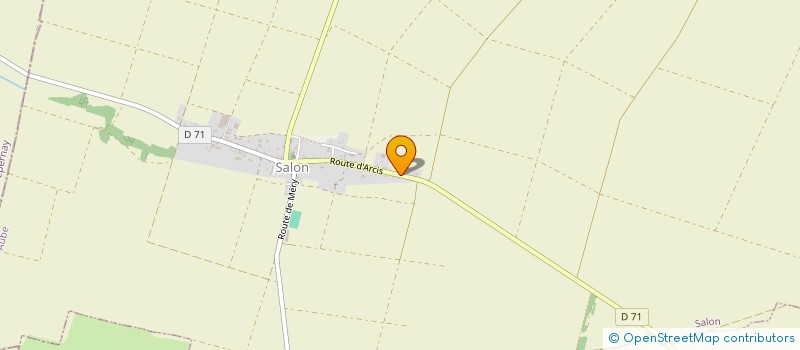 localisation de l'entreprise TALLOT  SALON