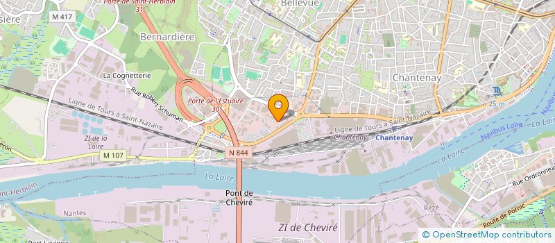 localisation de l'entreprise TALLOT à NANTES