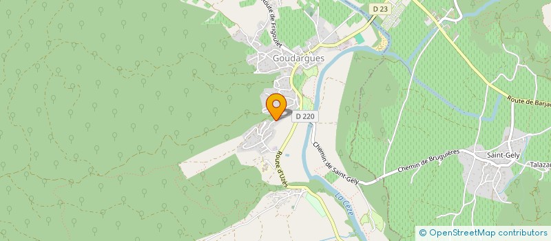 localisation de l'entreprise TALLOW NATURALS  GOUDARGUES