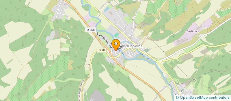 localisation de l'entreprise TALLP  GYE-SUR-SEINE