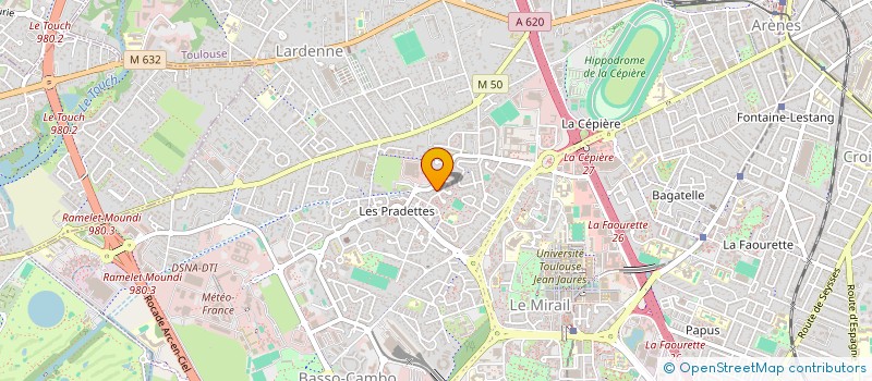 localisation de l'entreprise TALLULAH à TOULOUSE