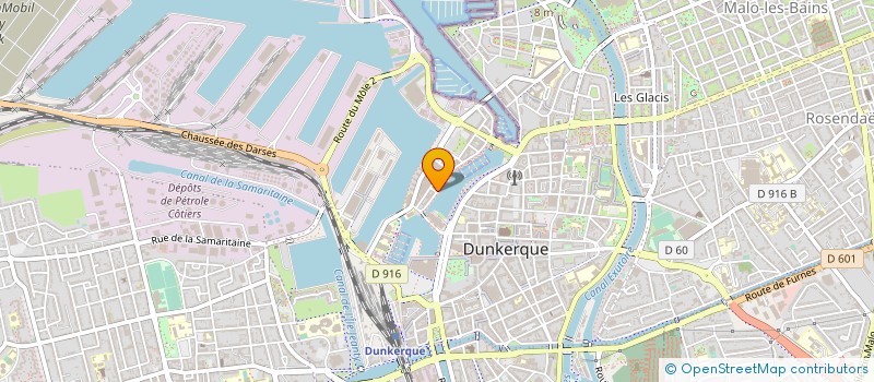 localisation de l'entreprise TALLYCO à DUNKERQUE