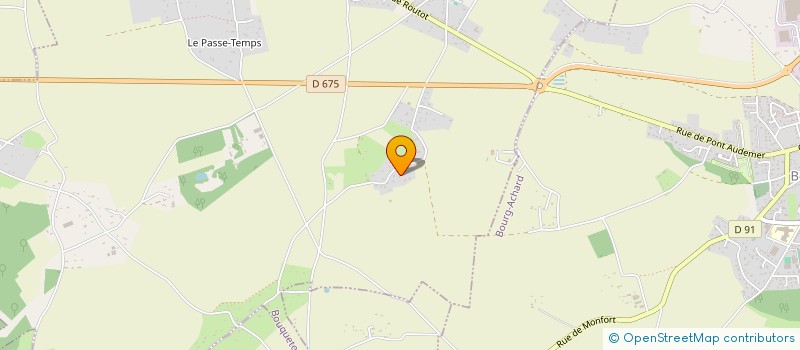 localisation de l'entreprise TALMY  BOUQUETOT