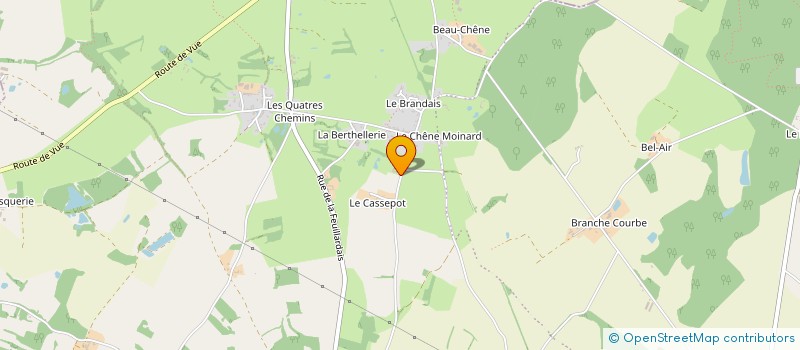 localisation de l'entreprise TALNEAU DECO'SARL à CHAUMES-EN-RETZ