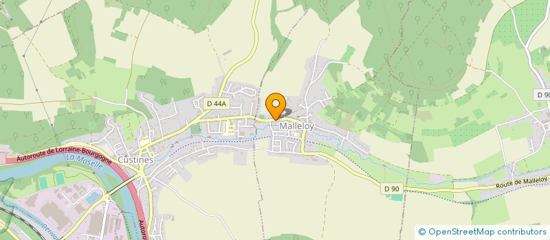 localisation de l'entreprise TALOCA TP  MALLELOY