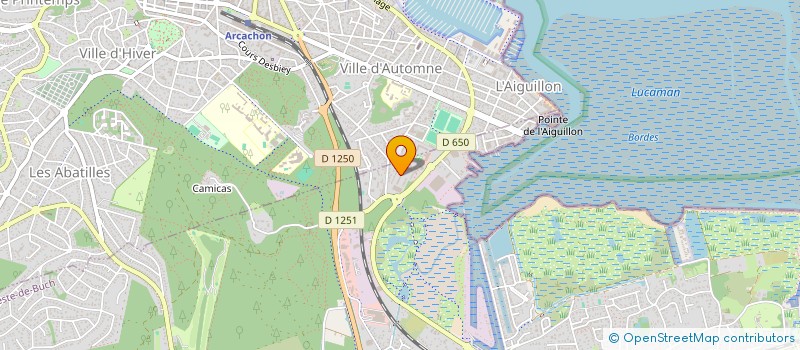 localisation de l'entreprise TALON à LA TESTE-DE-BUCH