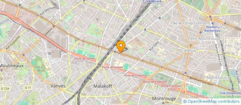 localisation de l'entreprise TALON BRUNE  PARIS