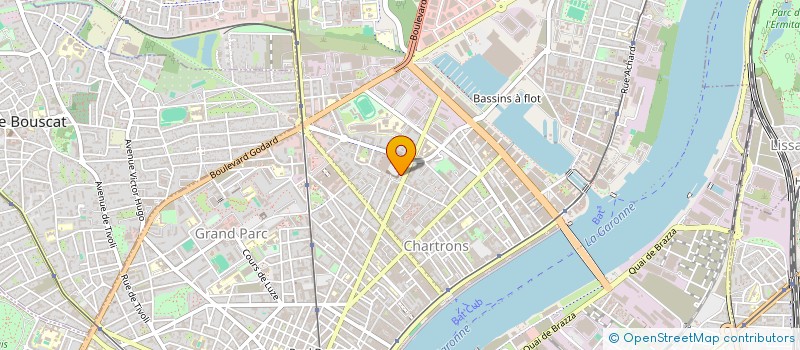 localisation de l'entreprise TALON MINUTE à BORDEAUX