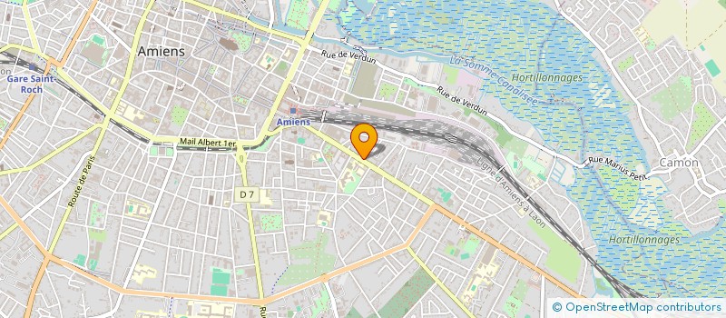 localisation de l'entreprise TALON PAYSAGE à AMIENS