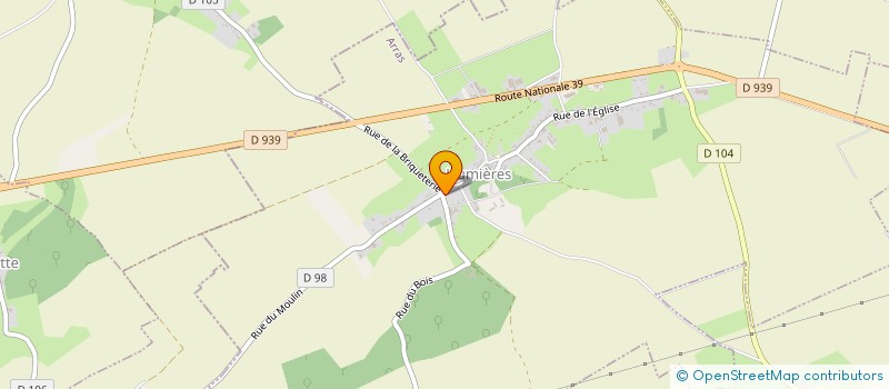 localisation de l'entreprise TALON TP  BRIAS