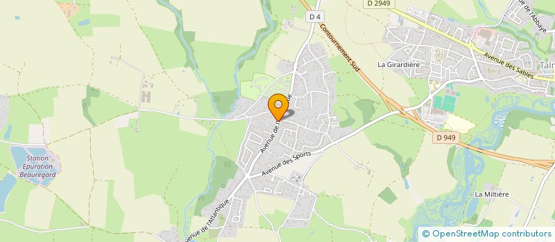 localisation de l'entreprise TALOPTIC à TALMONT-SAINT-HILAIRE