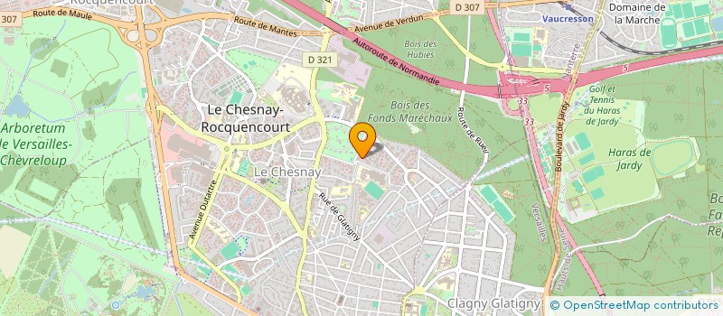 localisation de l'entreprise TALOS CONSEIL  LE CHESNAY-ROCQUENCOURT