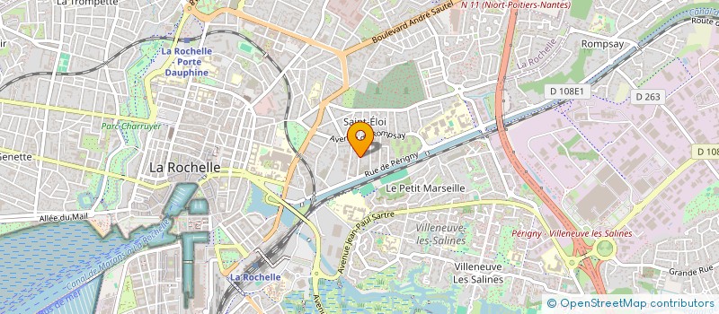 localisation de l'entreprise TALOS CONSEILS  LA ROCHELLE