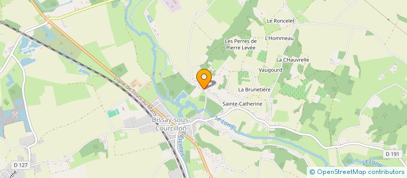 localisation de l'entreprise TALOS FINANCES  DISSAY-SOUS-COURCILLON