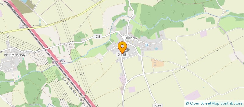 localisation de l'entreprise TALOSSEO  BLANDY